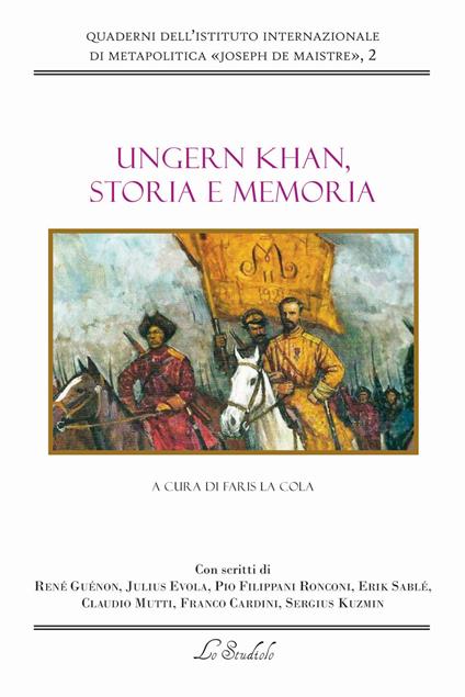 Ungern Khan, storia e memoria - copertina