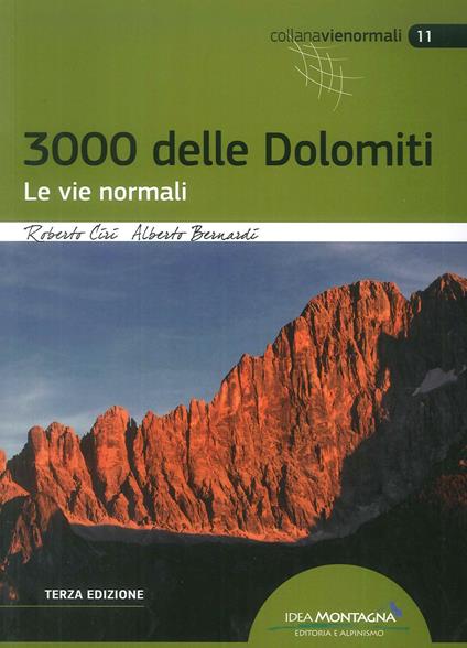 I 3000 delle Dolomiti. Le vie normali - Roberto Ciri,Alberto Bernardi - copertina