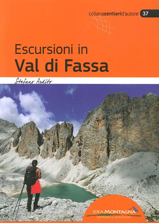 Escursioni in val di Fassa - Stefano Ardito - copertina
