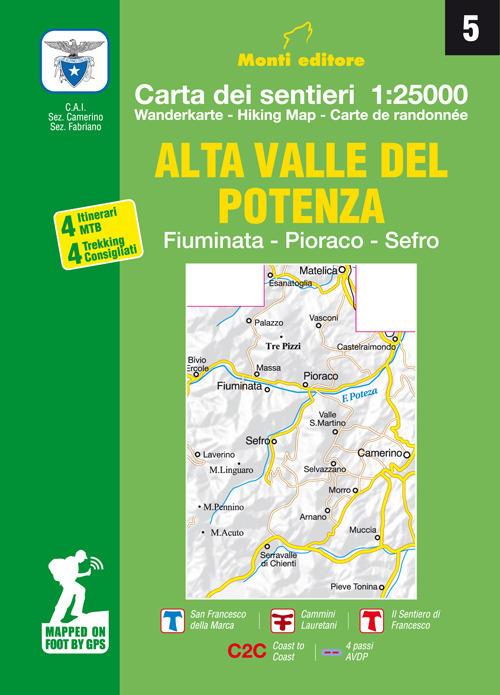 Alta Valle del Potenza. Fiuminata, Pioraco, Sefro - Raffaele Monti - copertina