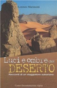 Luci e ombre del deserto - Lorenzo Marimonti - copertina