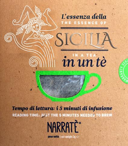 L'essenza della Sicilia in un tè-The essence of Sicilia in a tea. Ediz. bilingue - Gian Mauro Costa - copertina