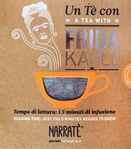 Un tè con Frida Kahlo-A tea with Frida Kahlo. Ediz. bilingue. Con tea bag - Valeria Arnaldi - copertina