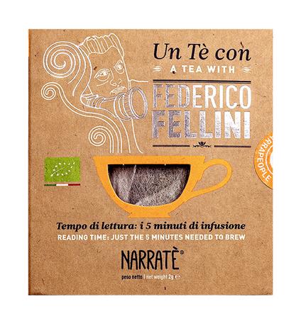 Un tè con Federico Fellini. Con Filtro di tè con blend ispirato a Fellini - - Valerio Magrelli - copertina