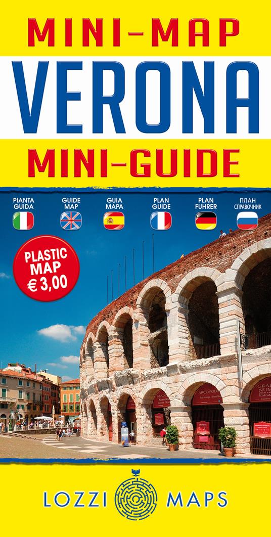 Verona min-map. Ediz. multilingue - copertina