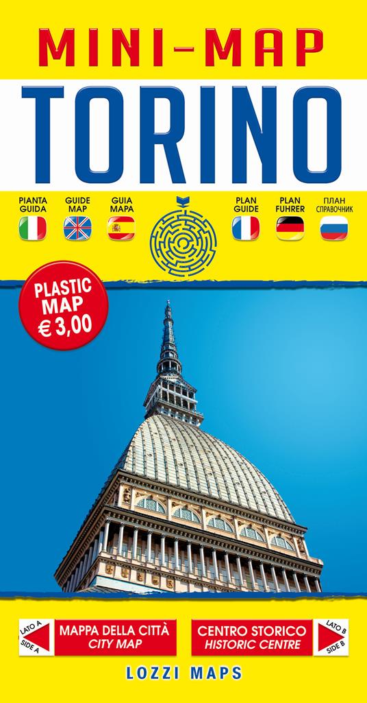 Torino Mini Map. Ediz. multilingue - copertina
