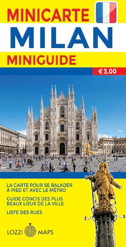 Milano mini map. Ediz. francese - copertina