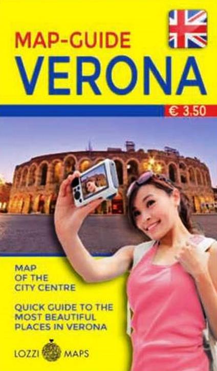Verona in lingua. Minimappa e miniguida. Ediz. inglese - copertina