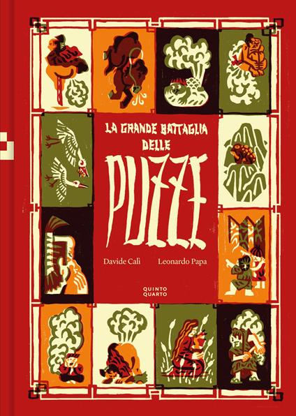 La grande battaglia delle puzze. Ediz. a colori - Davide Calì,Leonardo Papa - copertina