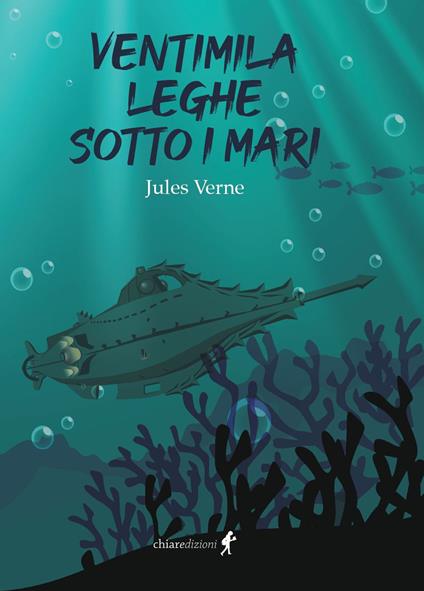Ventimila leghe sotto i mari - Jules Verne - copertina