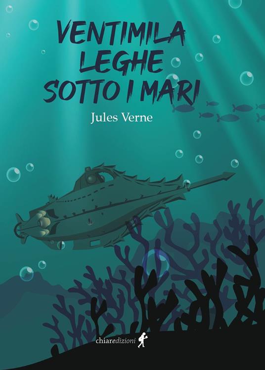 Ventimila leghe sotto i mari - Jules Verne - copertina