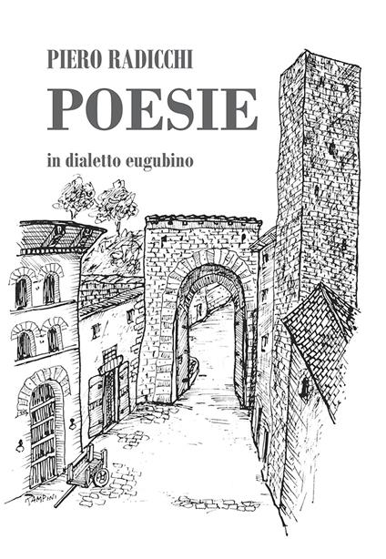 Poesie in dialetto eugubino - Piero Radicchi - copertina