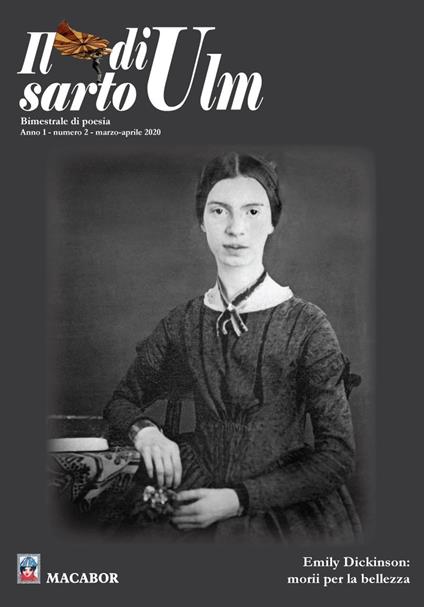 Il sarto di Ulm. Vol. 2: Emily Dickinson: morii per la bellezza. - copertina