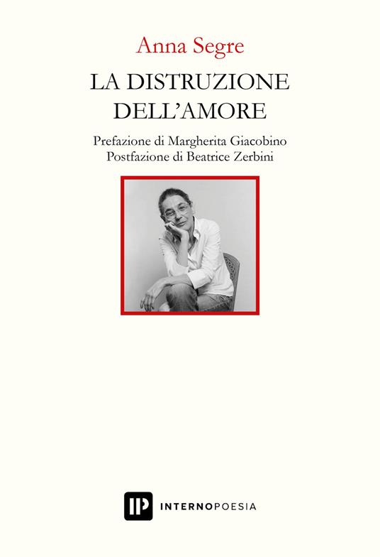 La distruzione dell'amore - Anna Segre - copertina