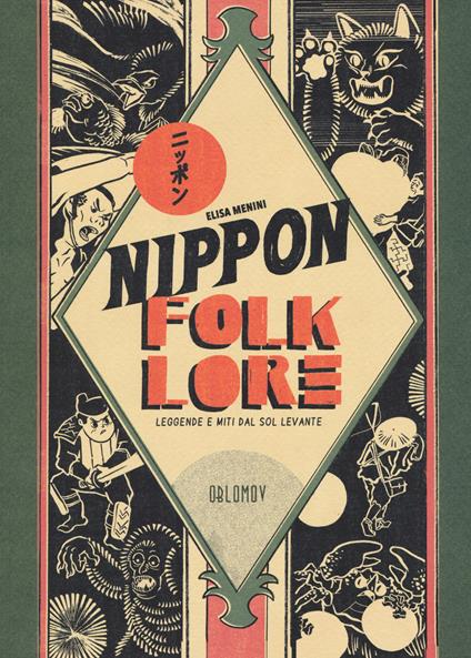 Nippon folklore. Leggende e miti dal Sol Levante - Elisa Menini - copertina