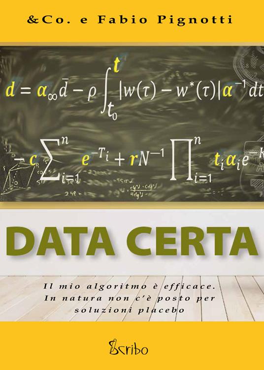 Data certa - Fabio Pignotti - copertina