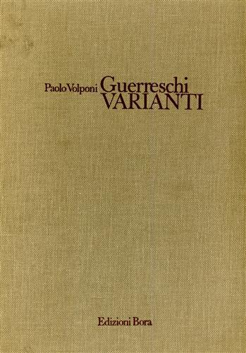 Giuseppe Guerreschi. Varianti - Paolo Volponi - copertina