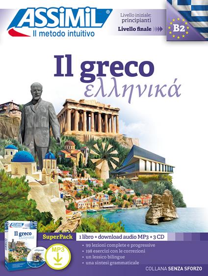 Il greco. Con 3 CD-Audio. Con File audio per il download - Jean-Pierre Guglielmi - copertina