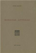 Romanae litterae