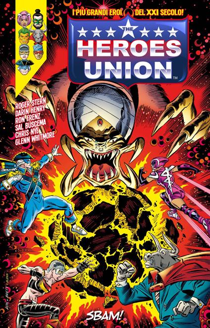 The heroes union - Roger Stern,Darin Henry,Ron Frenz - copertina