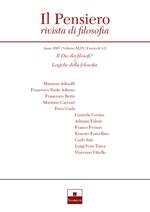 Il pensiero. Rivista di filosofia (2007). Vol. 46