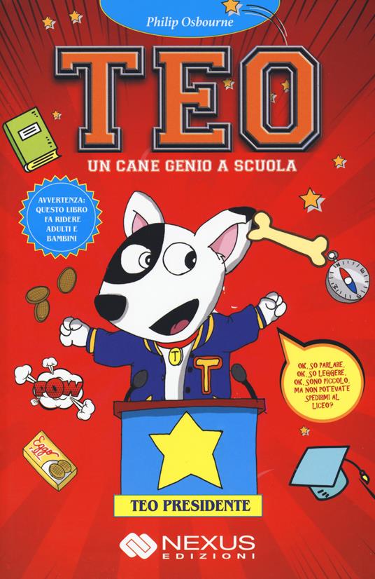 Teo un cane genio a scuola - Philip Osbourne - copertina