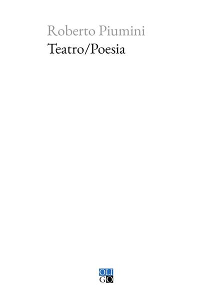 Teatro/poesia - Roberto Piumini - copertina