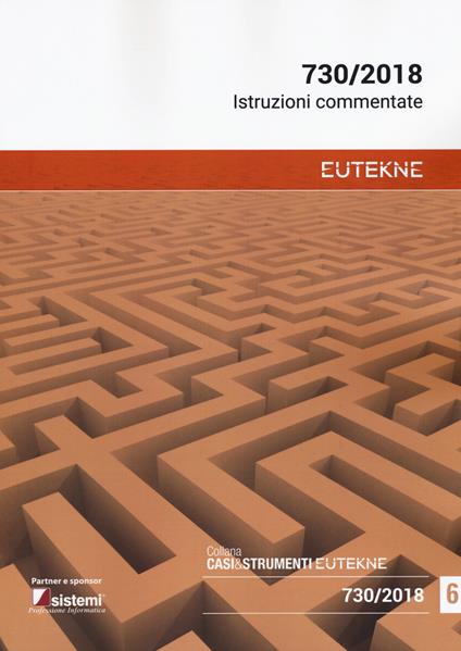 Dichiarazione 730 2018. Istruzioni commentate - copertina