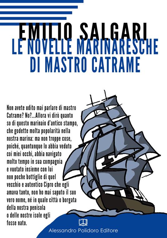 Le novelle marinaresche di Mastro Catrame - Emilio Salgari - copertina