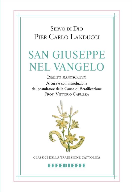 San Giuseppe nel Vangelo - Pier Carlo Landucci - copertina