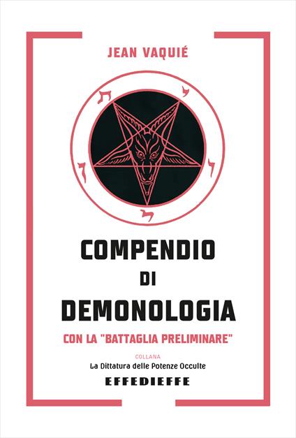 Compendio di demonologia - Jean Vaquié - copertina