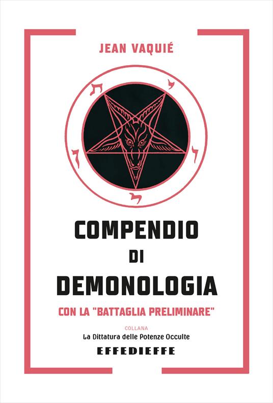 Compendio di demonologia - Jean Vaquié - copertina