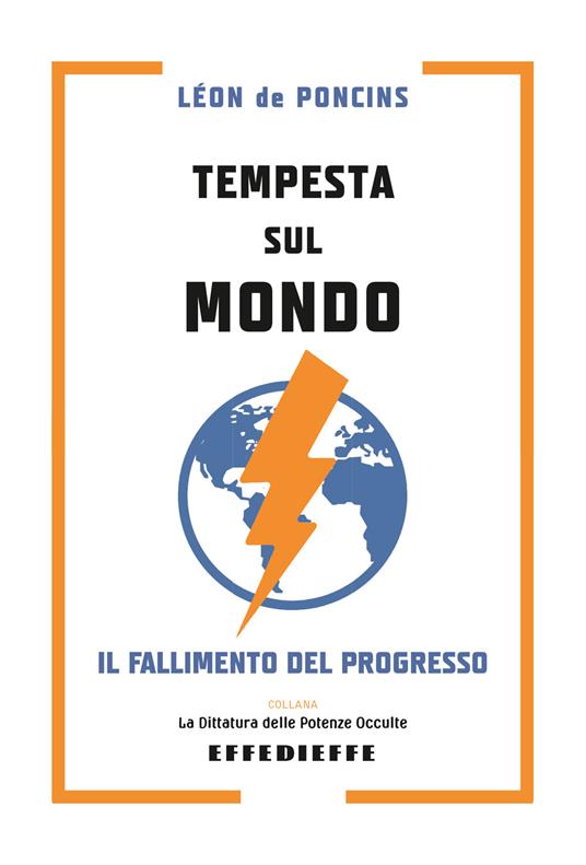 Tempesta sul mondo - Léon De Poncins - copertina