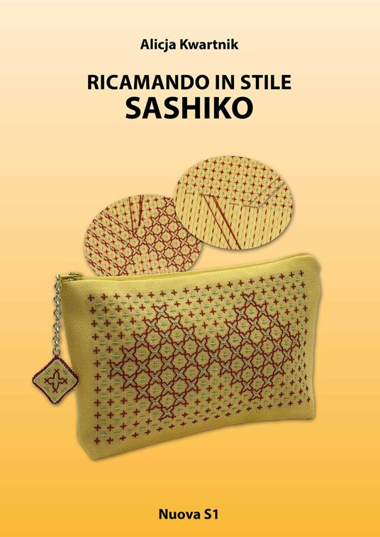 Ricamando in stile Sashiko - Alicja Kwartnik - copertina