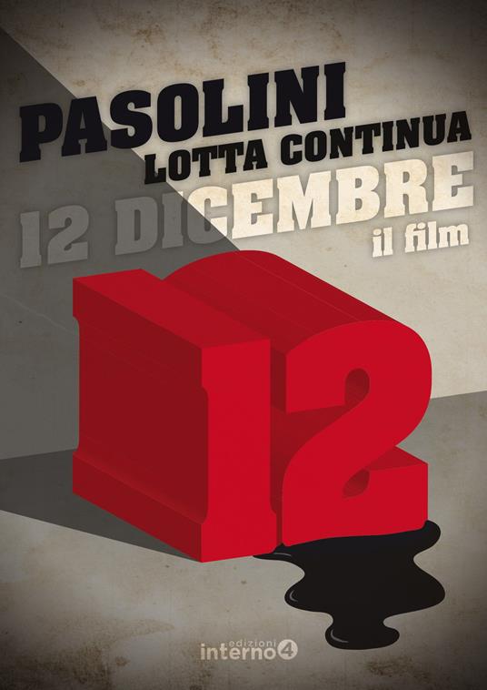 12 dicembre. Con DVD video - Pier Paolo Pasolini - copertina