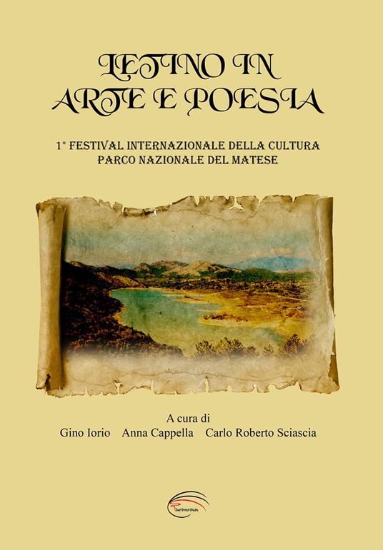 Letino in arte e poesia. 1° Festival Internazionale della cultura Parco Nazionale del Matese, 12-13-14 settembre 2019 - copertina