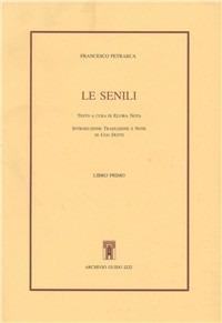 Le senili. Libro 1º - Francesco Petrarca - copertina