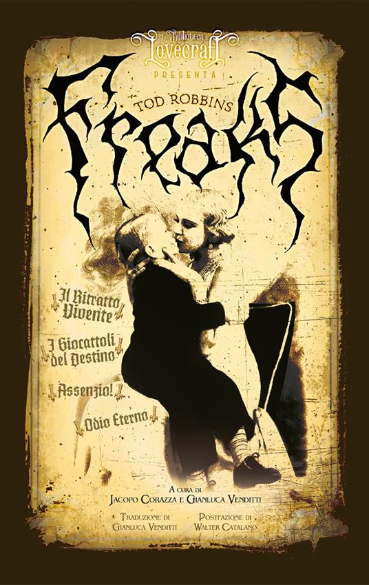 Freaks - Tod Robbins - copertina