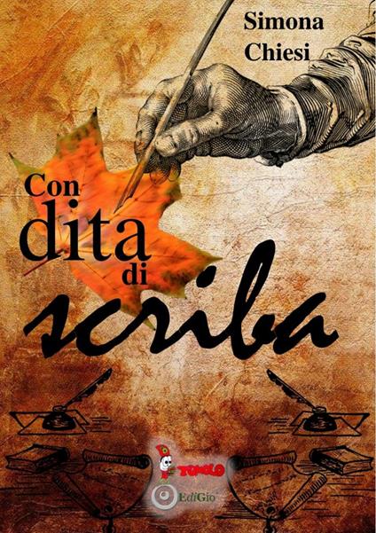 Con dita di scriba. Silloge poetica - Simona Chiesi - copertina