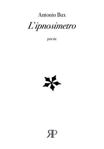 L' ipnosimetro - Antonio Bux - copertina
