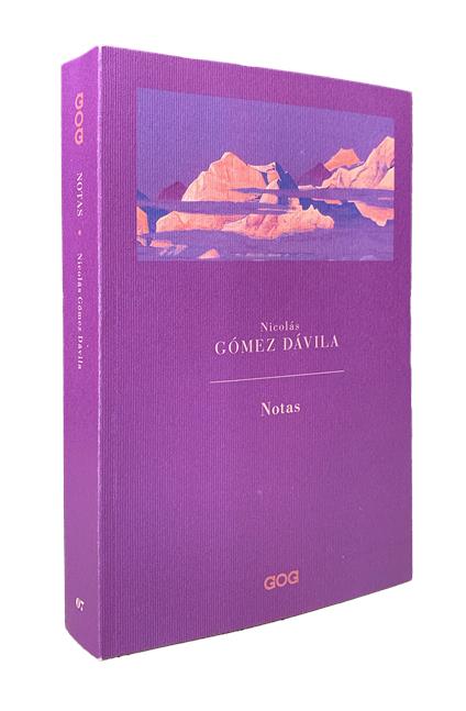 Notas - Nicolás Gómez Dávila - copertina