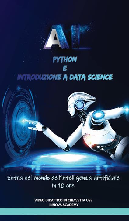 Corso Python e introduzione a DataScience. Con USB Flash Drive - copertina