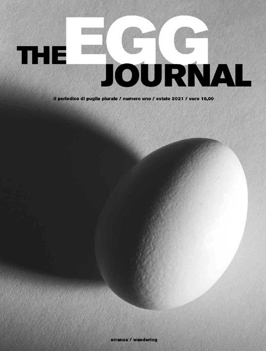 The egg journal (2021). Ediz. multilingue. Vol. 1: Erranza/Wandering. - copertina
