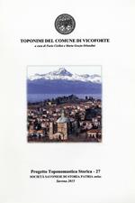 Toponimi del Comune di Vicoforte