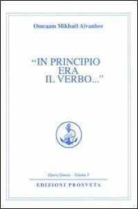 In principio era il verbo - Omraam Mikhaël Aïvanhov - copertina