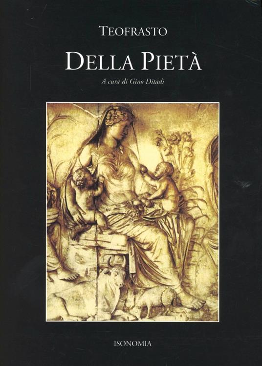 Della pietà - Teofrasto - copertina