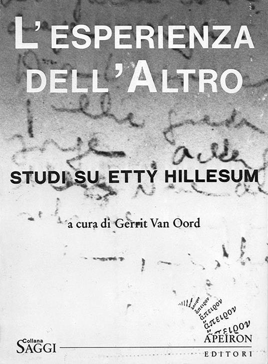L'esperienza dell'altro. Studi su Etty Hillesum - copertina