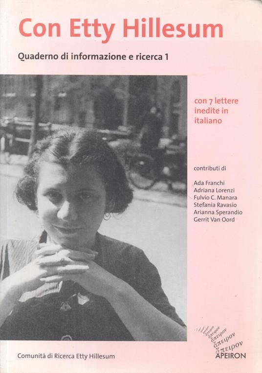 Quaderno di informazione e ricerca. Con Etty Hillesum. Vol. 1 - copertina