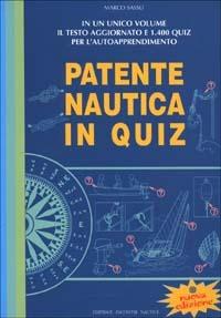 Patente nautica in quiz - Marco Sassu - copertina