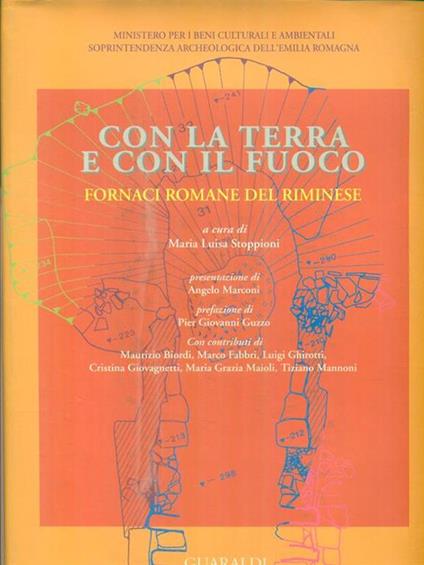 Con la terra e con il fuoco. Fornaci romane del riminese - M. Luisa Stoppioni - copertina